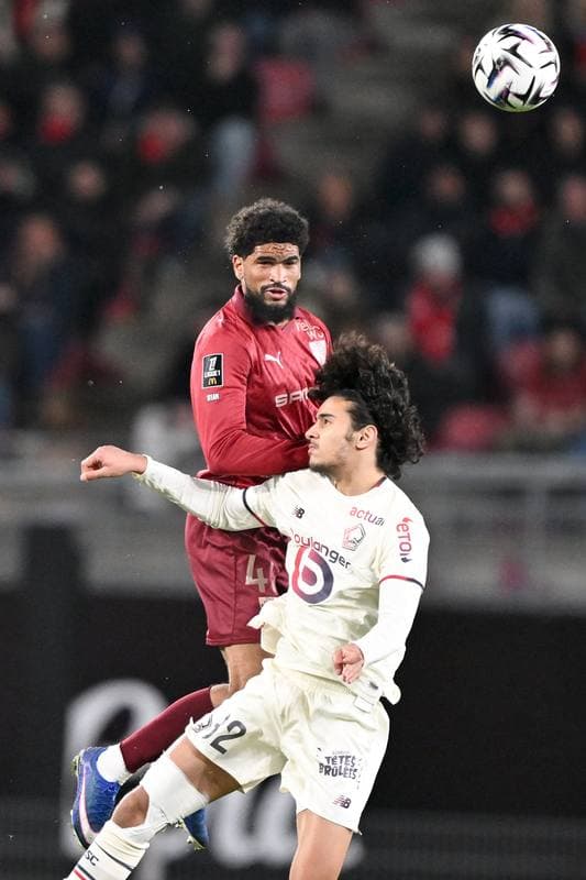 Football. Ligue 1. Stade Rennais - Lille OSC. 15.03.2026