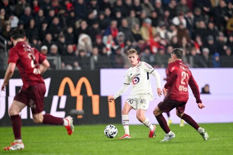 Football. Ligue 1. Stade Rennais - Lille OSC. 15.03.2026