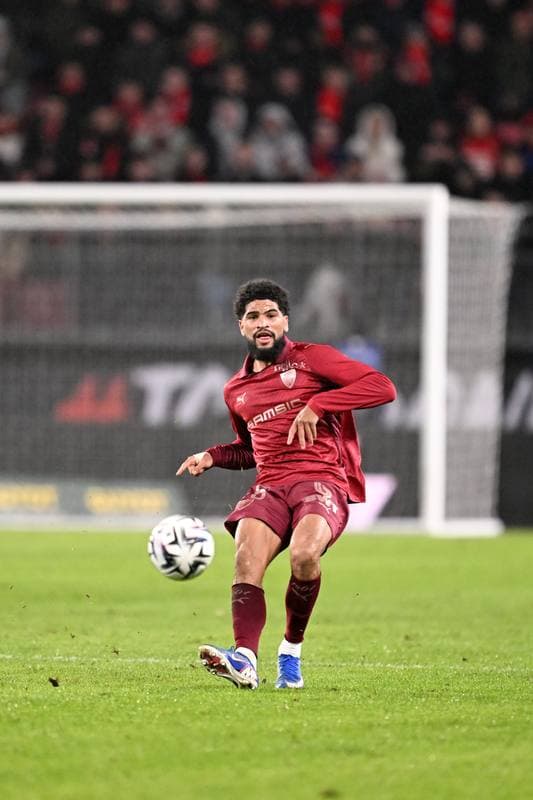 Football. Ligue 1. Stade Rennais - Lille OSC. 15.03.2026