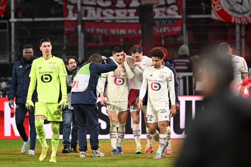 Football. Ligue 1. Stade Rennais - Lille OSC. 15.03.2026