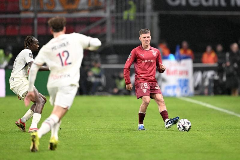 Football. Ligue 1. Stade Rennais - Lille OSC. 15.03.2026