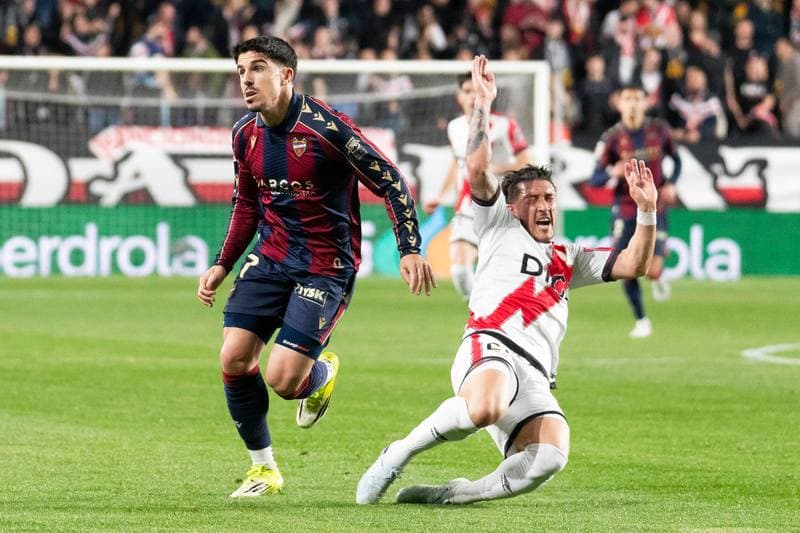 Football. La Liga. Rayo Vallecano - Levante. 16.03.2026