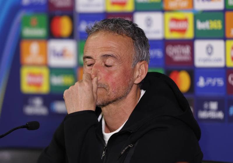 Football. Paris Saint-Germain. Press Conference. 16.03.2026