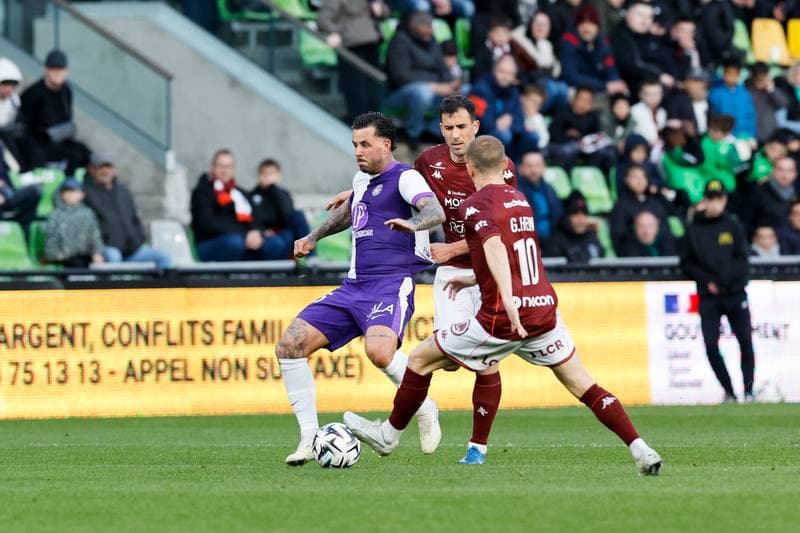 Football. Ligue 1 McDonald's. FC Metz - Toulouse FC. 15.03.2026
