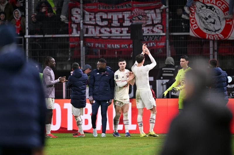 Football. Ligue 1. Stade Rennais - Lille OSC. 15.03.2026