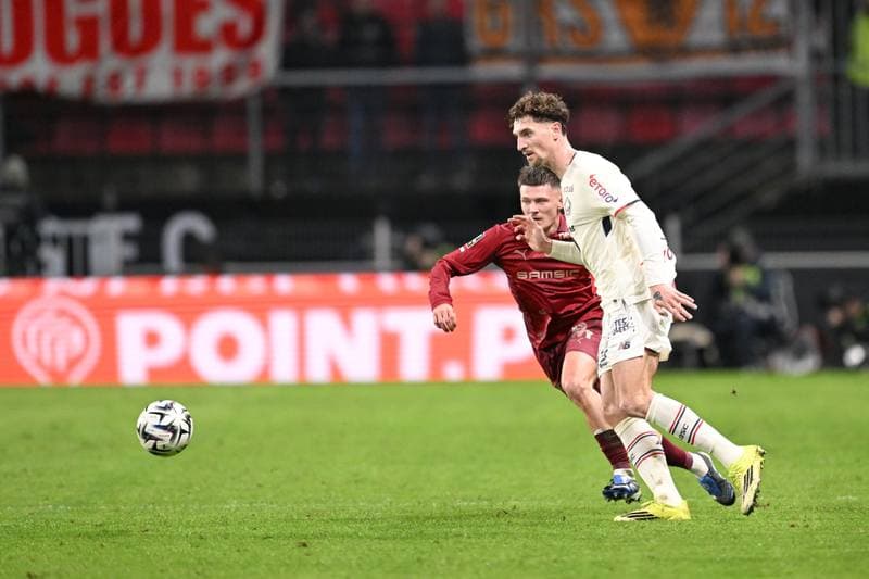 Football. Ligue 1. Stade Rennais - Lille OSC. 15.03.2026