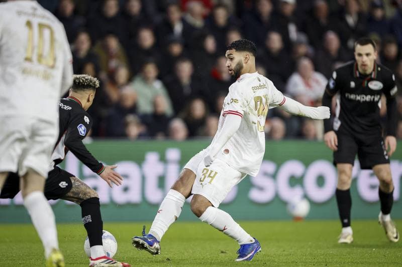 Football. Eredivisie. PSV Eindhoven - NEC Nijmegen. 14.03.2026