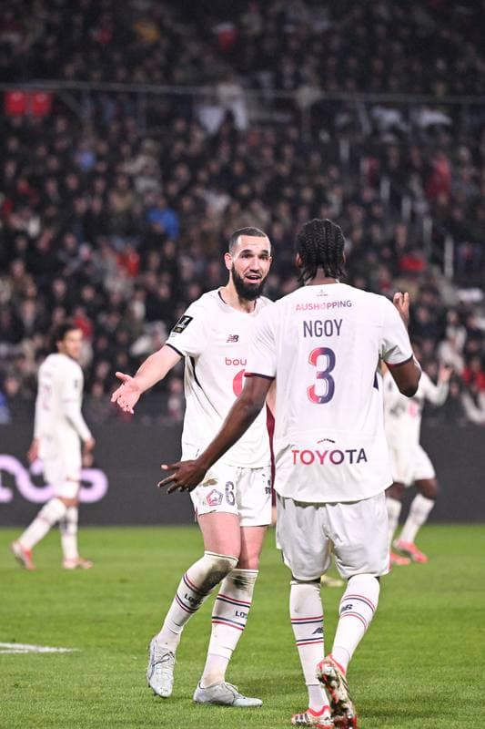 Football. Ligue 1. Stade Rennais - Lille OSC. 15.03.2026