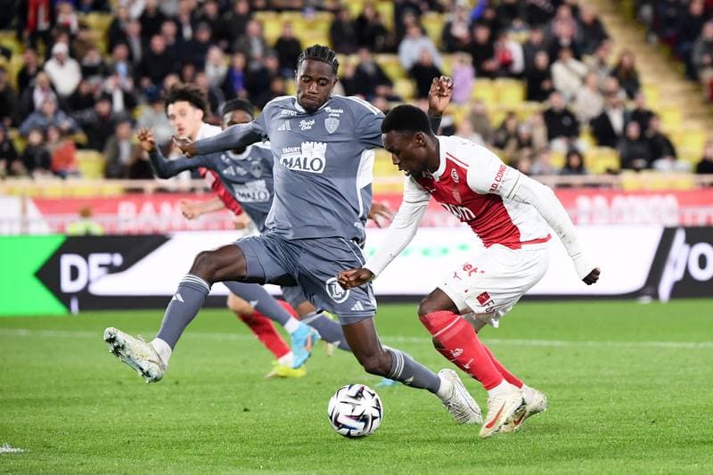 Football. Ligue 1. AS Monaco - Stade Brestois 29. 14.03.2026