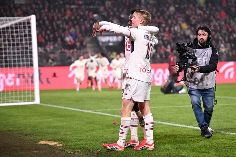 Football. Ligue 1. Stade Rennais - Lille OSC. 15.03.2026