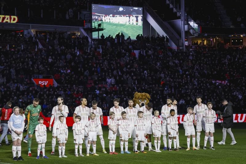 Football. Eredivisie. PSV Eindhoven - NEC Nijmegen. 14.03.2026