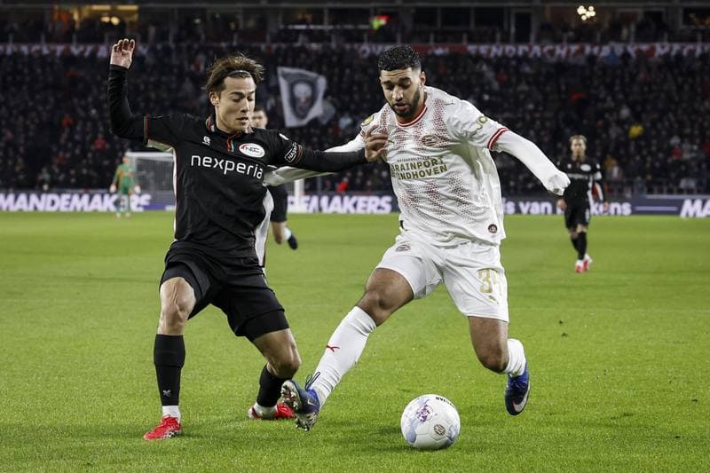 Football. Eredivisie. PSV Eindhoven - NEC Nijmegen. 14.03.2026