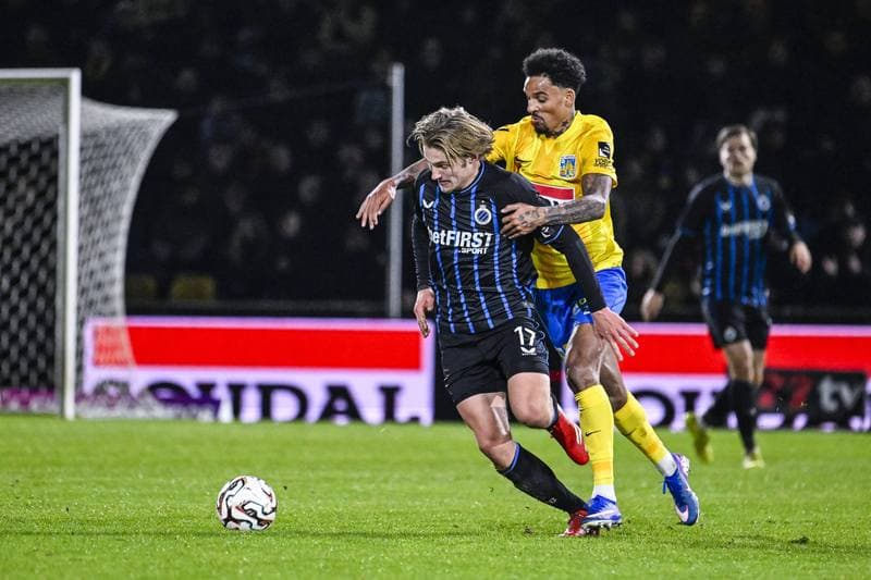 Football. Jupiler Pro League. KVC Westerlo - Club Brugge. 14.03.2026
