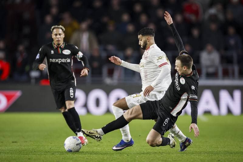 Football. Eredivisie. PSV Eindhoven - NEC Nijmegen. 14.03.2026