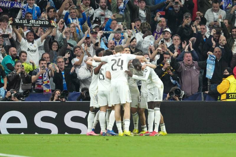 Football. UEFA Champions League. Real Madrid - Manchester City. 11.03.2026