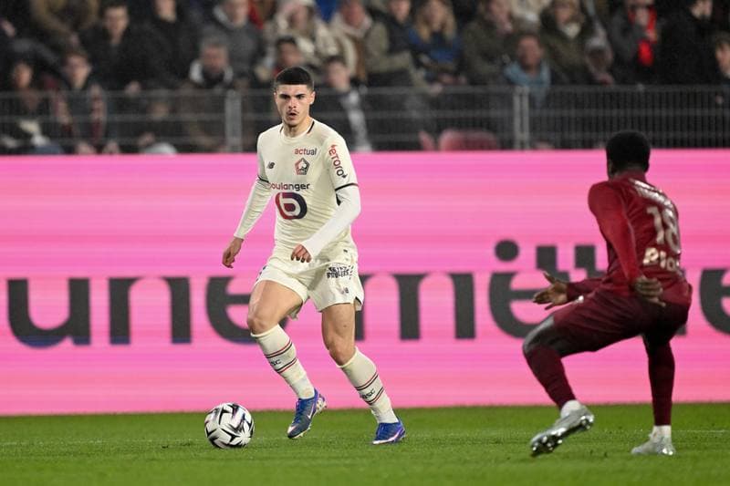 Football. Ligue 1. Stade Rennais - Lille OSC. 15.03.2026