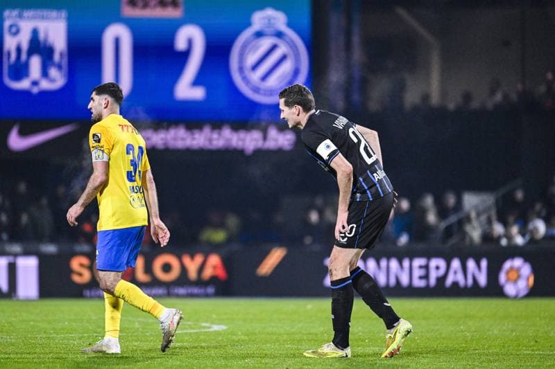 Football. Jupiler Pro League. KVC Westerlo - Club Brugge. 14.03.2026