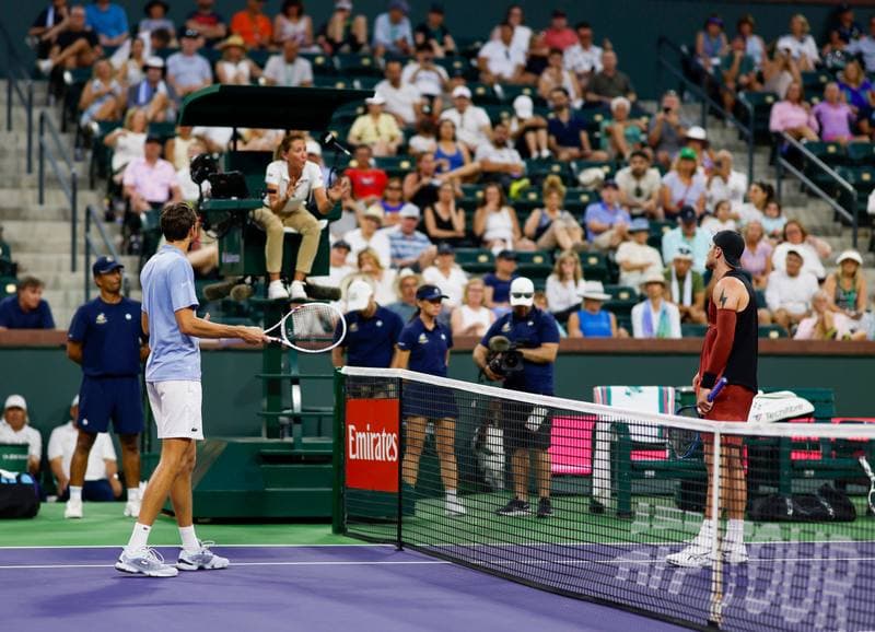 Tennis. BNP Paribas Open. Day 12. 12.03.2026