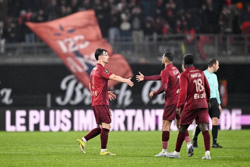 Football. Ligue 1. Stade Rennais - Lille OSC. 15.03.2026