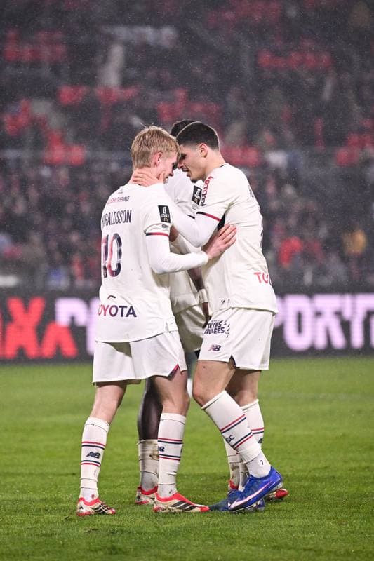 Football. Ligue 1. Stade Rennais - Lille OSC. 15.03.2026