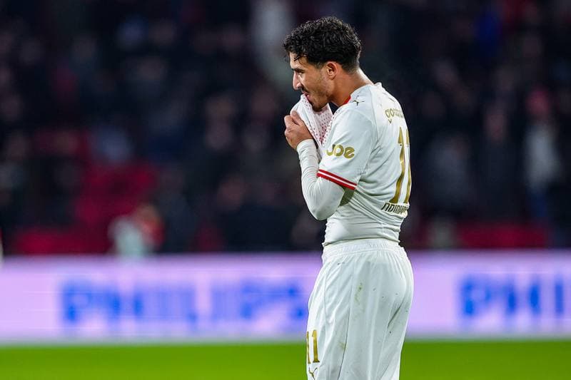 Football. Dutch Eredivisie. PSV - NEC. 14.03.2026