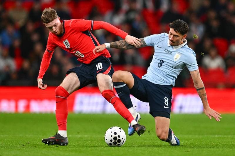 Football. International Friendly. England - Uruguay. 27.03.2026