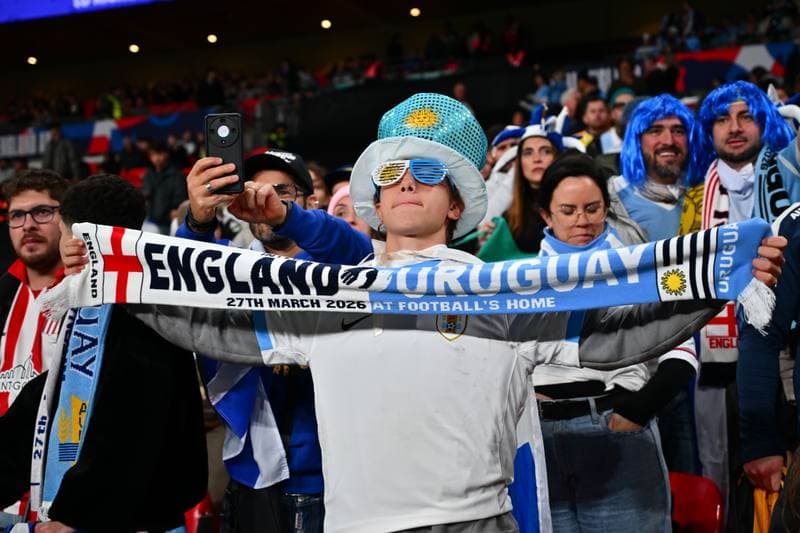 Football. International Friendly. England - Uruguay. 27.03.2026