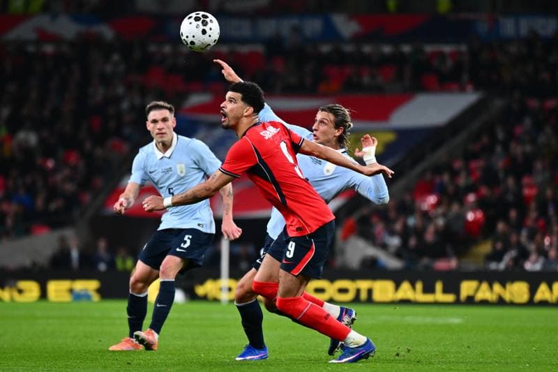 Football. International Friendly. England - Uruguay. 27.03.2026