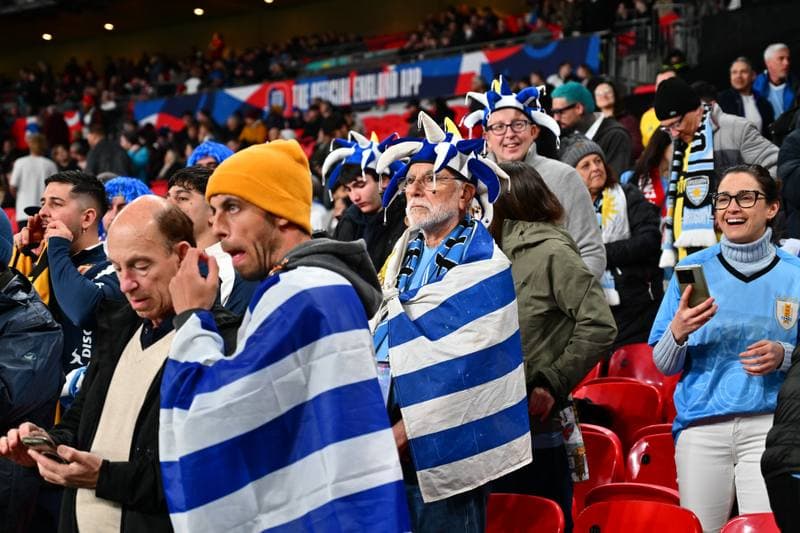 Football. International Friendly. England - Uruguay. 27.03.2026