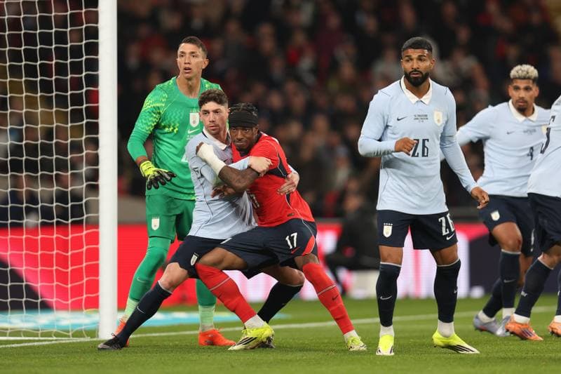 Football. International Friendly. England - Uruguay. 26.03.2026