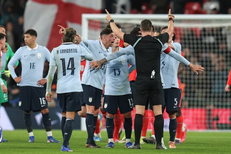Football. International Friendly. England - Uruguay. 26.03.2026