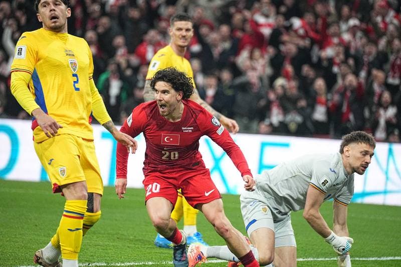 Football. FIFA World Cup 2026 European Playoffs. Turkiye - Romania. 26.03.2026