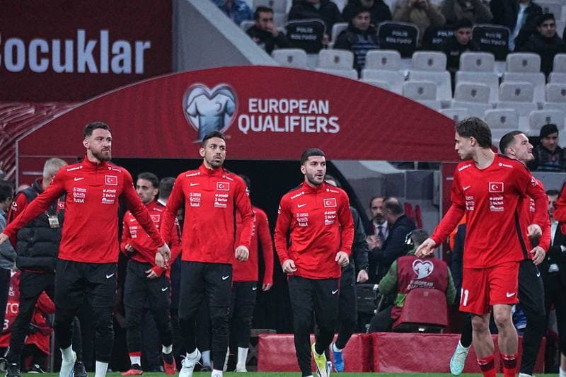 Football. FIFA World Cup 2026 European Playoffs. Turkiye - Romania. 26.03.2026