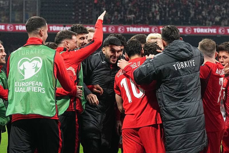 Football. FIFA World Cup 2026 European Playoffs. Turkiye - Romania. 26.03.2026