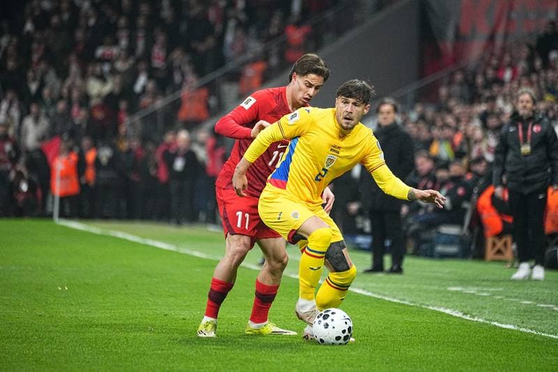 Football. FIFA World Cup 2026 European Playoffs. Turkiye - Romania. 26.03.2026