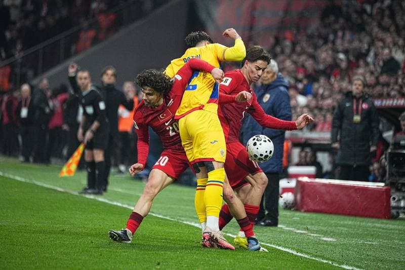 Football. FIFA World Cup 2026 European Playoffs. Turkiye - Romania. 26.03.2026