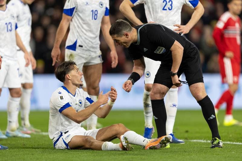 Football. 2026 FIFA World Cup Qualifiers. Wales - Bosnia and Herzegovina. 26.03.2026