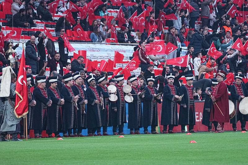 Football. FIFA World Cup 2026 European Playoffs. Turkiye - Romania. 26.03.2026