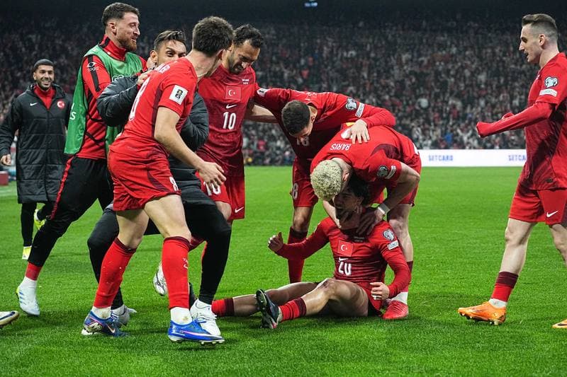 Football. FIFA World Cup 2026 European Playoffs. Turkiye - Romania. 26.03.2026
