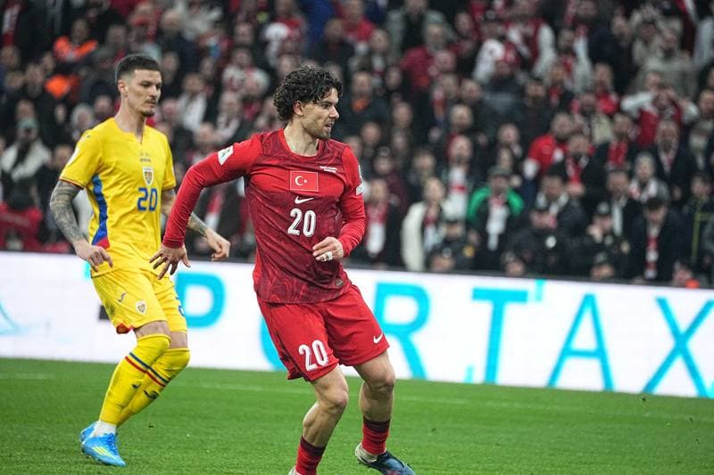 Football. FIFA World Cup 2026 European Playoffs. Turkiye - Romania. 26.03.2026