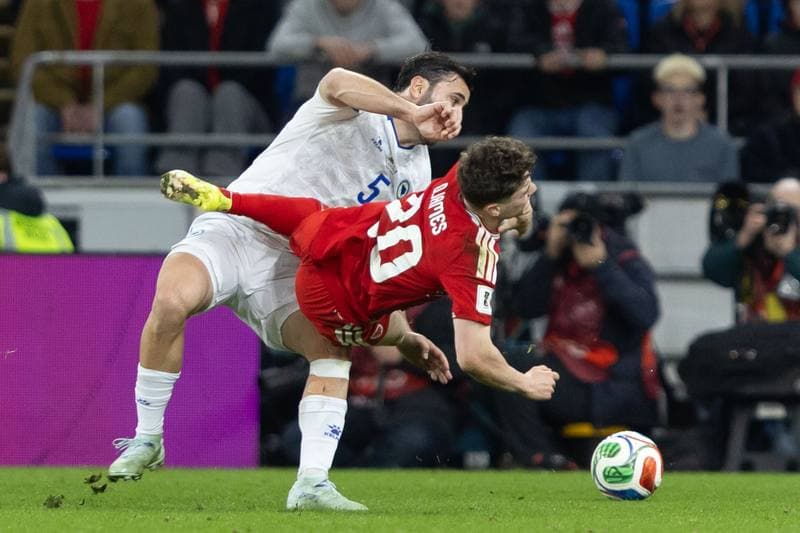 Football. 2026 FIFA World Cup Qualifiers. Wales - Bosnia and Herzegovina. 26.03.2026