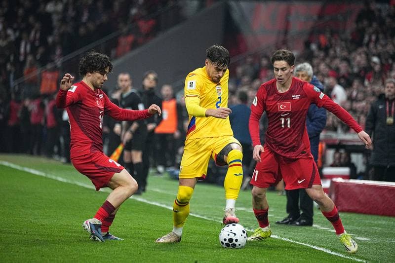 Football. FIFA World Cup 2026 European Playoffs. Turkiye - Romania. 26.03.2026