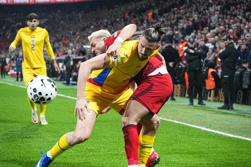 Football. FIFA World Cup 2026 European Playoffs. Turkiye - Romania. 26.03.2026