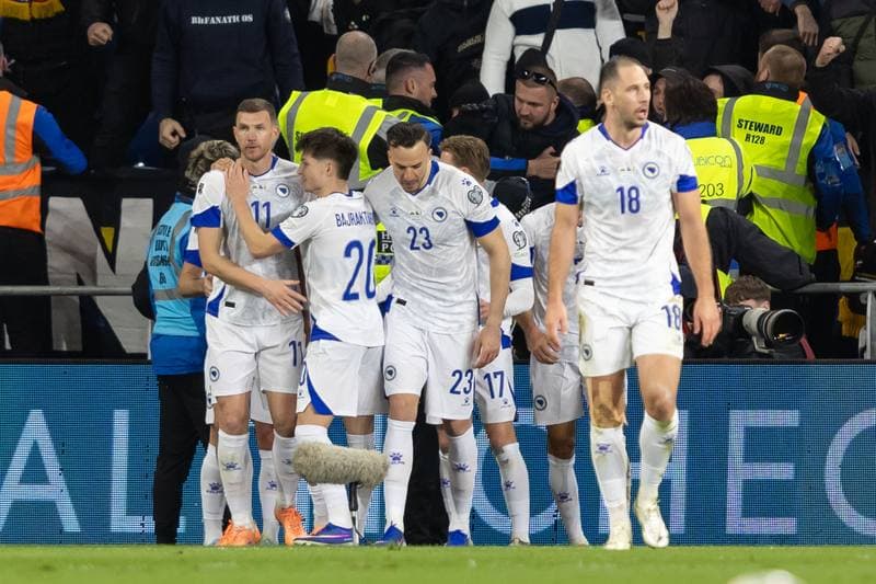 Football. 2026 FIFA World Cup Qualifiers. Wales - Bosnia and Herzegovina. 26.03.2026