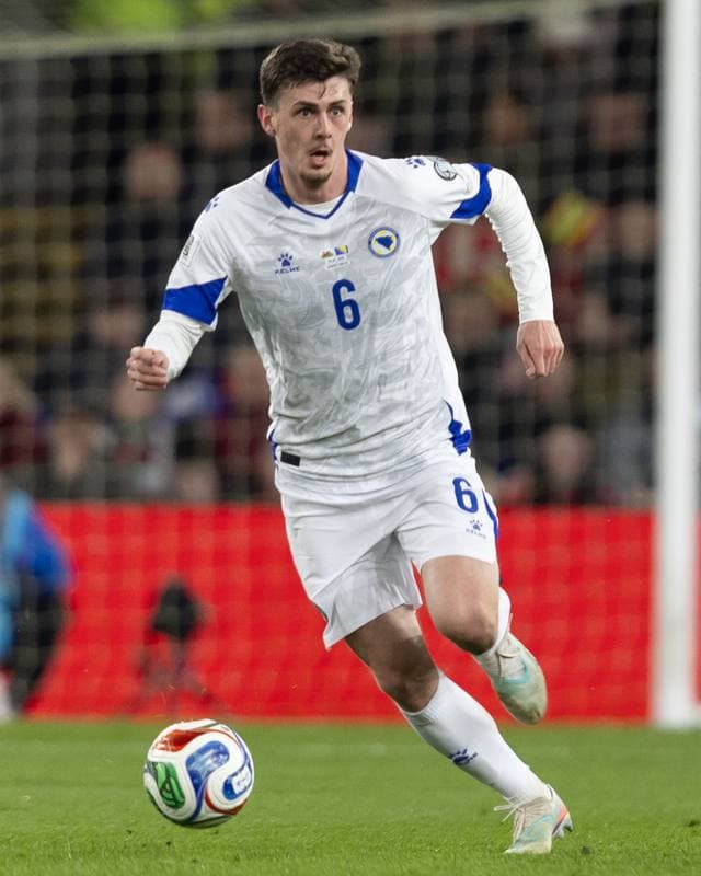 Football. 2026 FIFA World Cup Qualifiers. Wales - Bosnia and Herzegovina. 26.03.2026