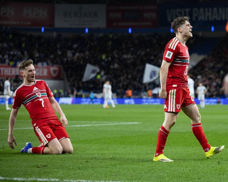 Football. 2026 FIFA World Cup Qualifiers. Wales - Bosnia and Herzegovina. 26.03.2026