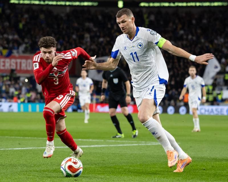 Football. 2026 FIFA World Cup Qualifiers. Wales - Bosnia and Herzegovina. 26.03.2026