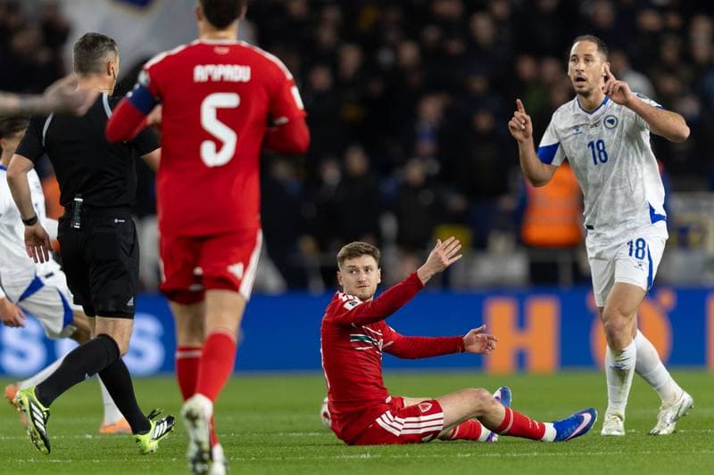 Football. 2026 FIFA World Cup Qualifiers. Wales - Bosnia and Herzegovina. 26.03.2026