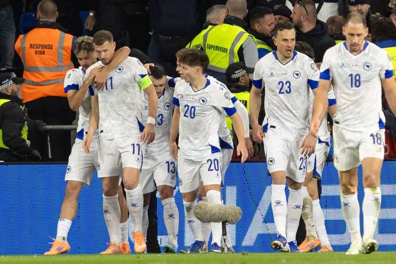 Football. 2026 FIFA World Cup Qualifiers. Wales - Bosnia and Herzegovina. 26.03.2026