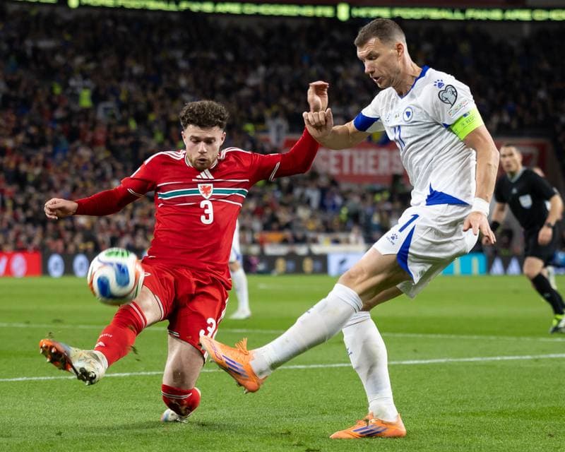 Football. 2026 FIFA World Cup Qualifiers. Wales - Bosnia and Herzegovina. 26.03.2026